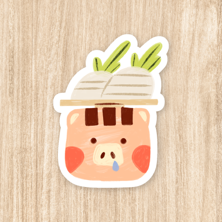 Animal Crossing Daisy Mae - Vinyl Sticker