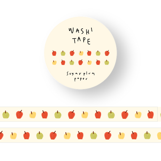 [B-GRADE] Apple - Washi Tape - 10mm x 10m