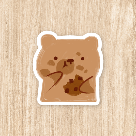 Benji Bear - Vinyl Sticker