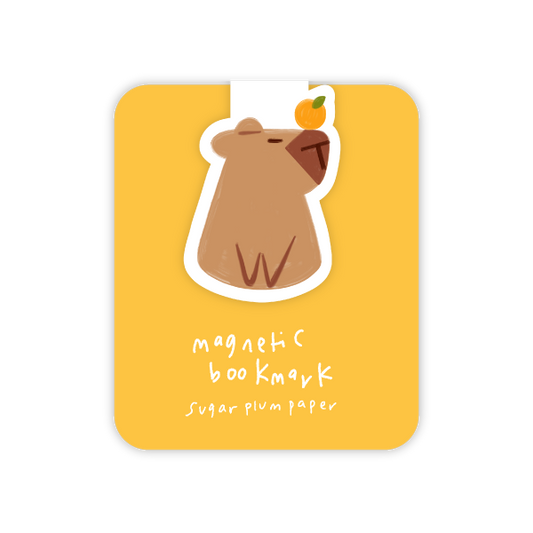 Capybara - Magnetic Bookmark