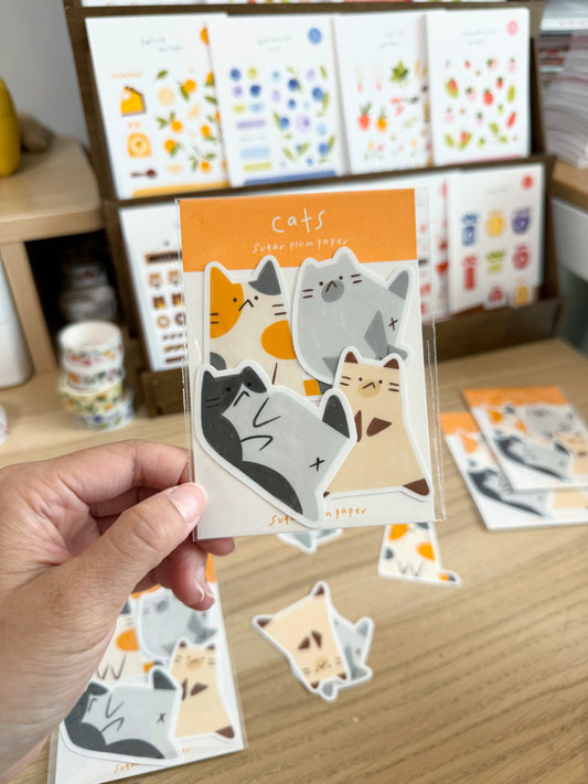 Cats - Vinyl Sticker Pack