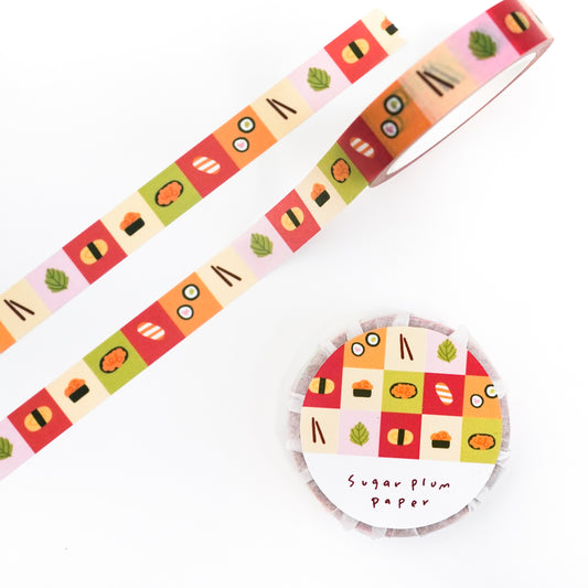 Sushi - Washi Tape - 10mm x 10m