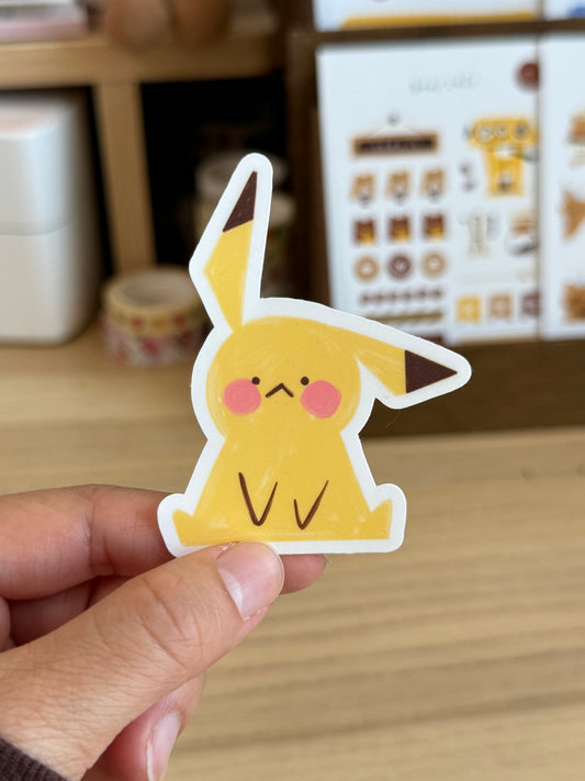Pikachu Vinyl Sticker