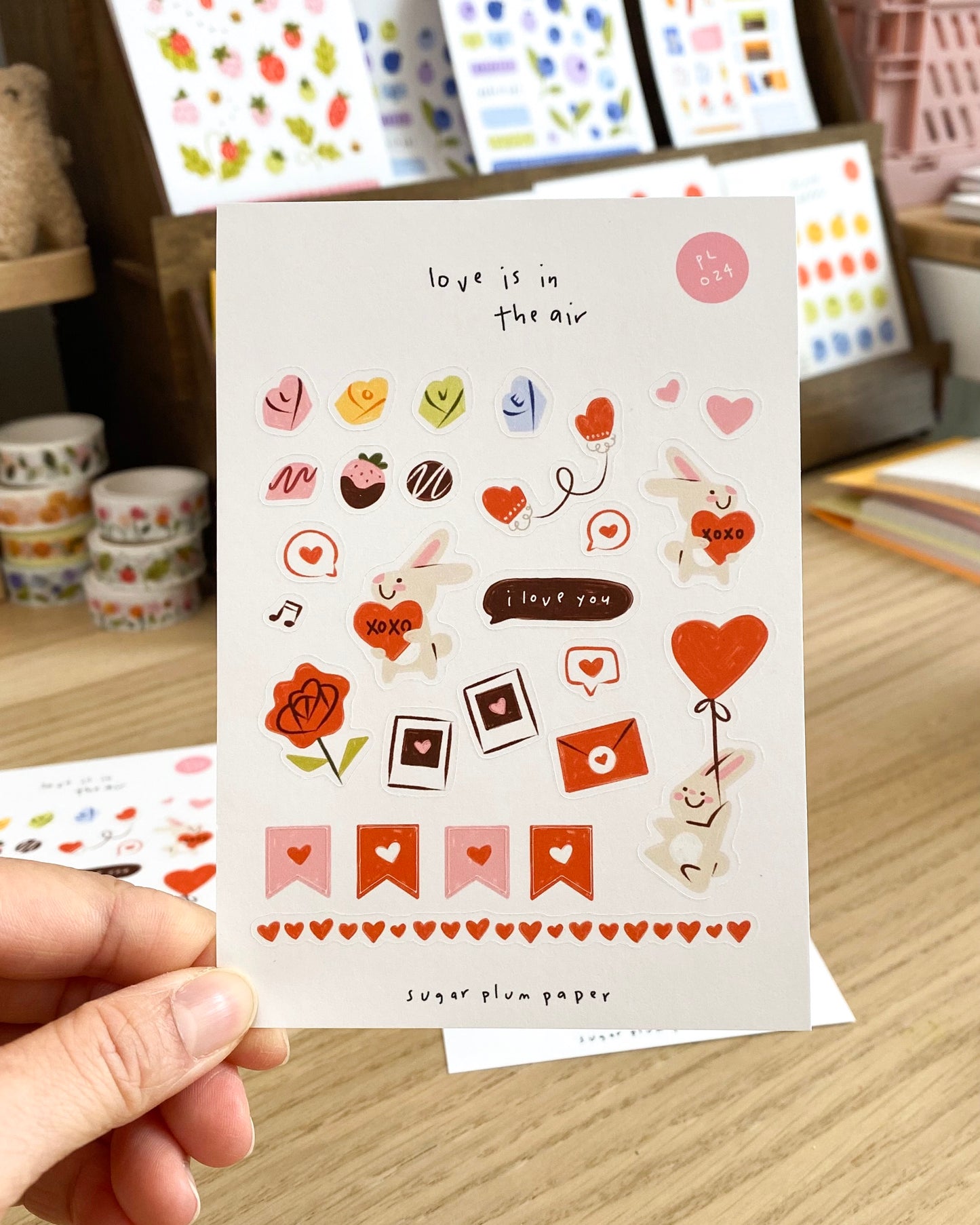 Love is in the Air - Sticker Sheet