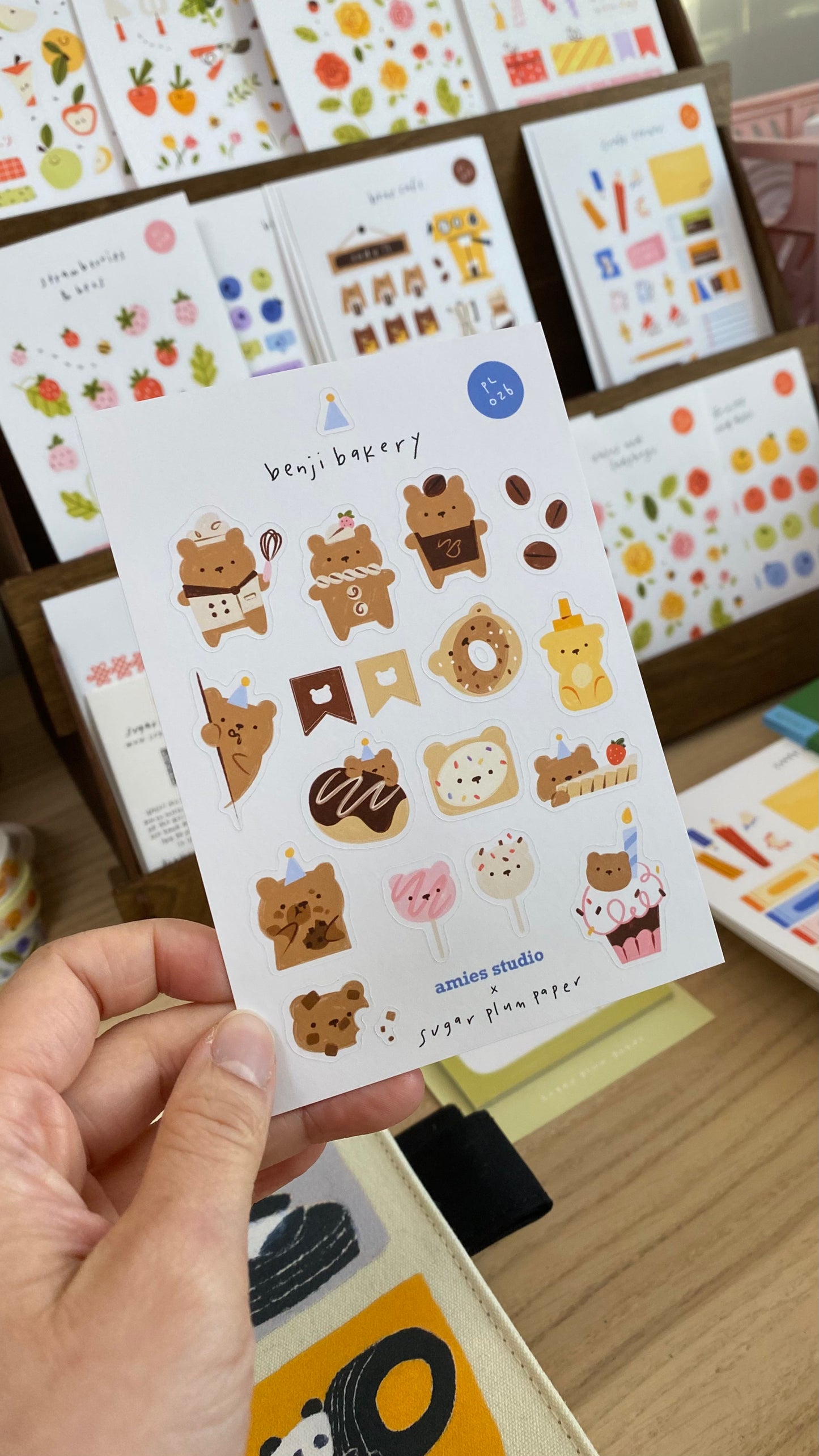 Benji Bakery (with Amies Studio) - Sticker Sheet