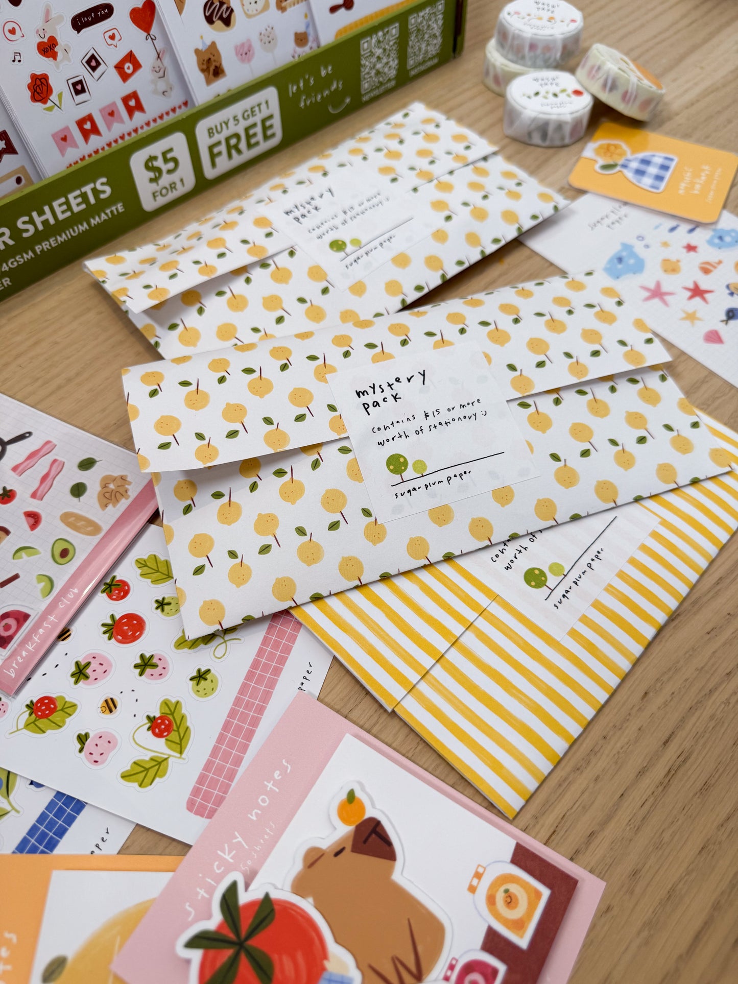 Mystery Pack - Lemon Gift Wrap