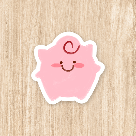 Jigglypuff - Vinyl Sticker