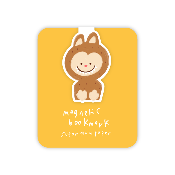 Labubu - Magnetic Bookmark