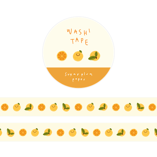 Orange - Washi Tape - 15mm x 10m