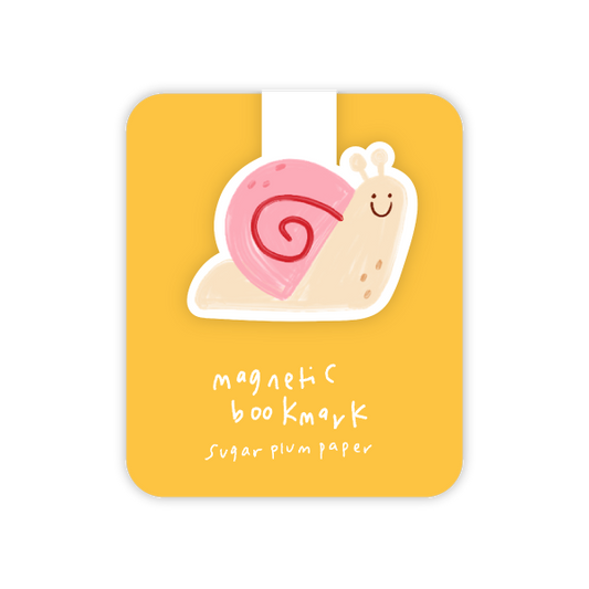 Snail - Magnetic Bookmark