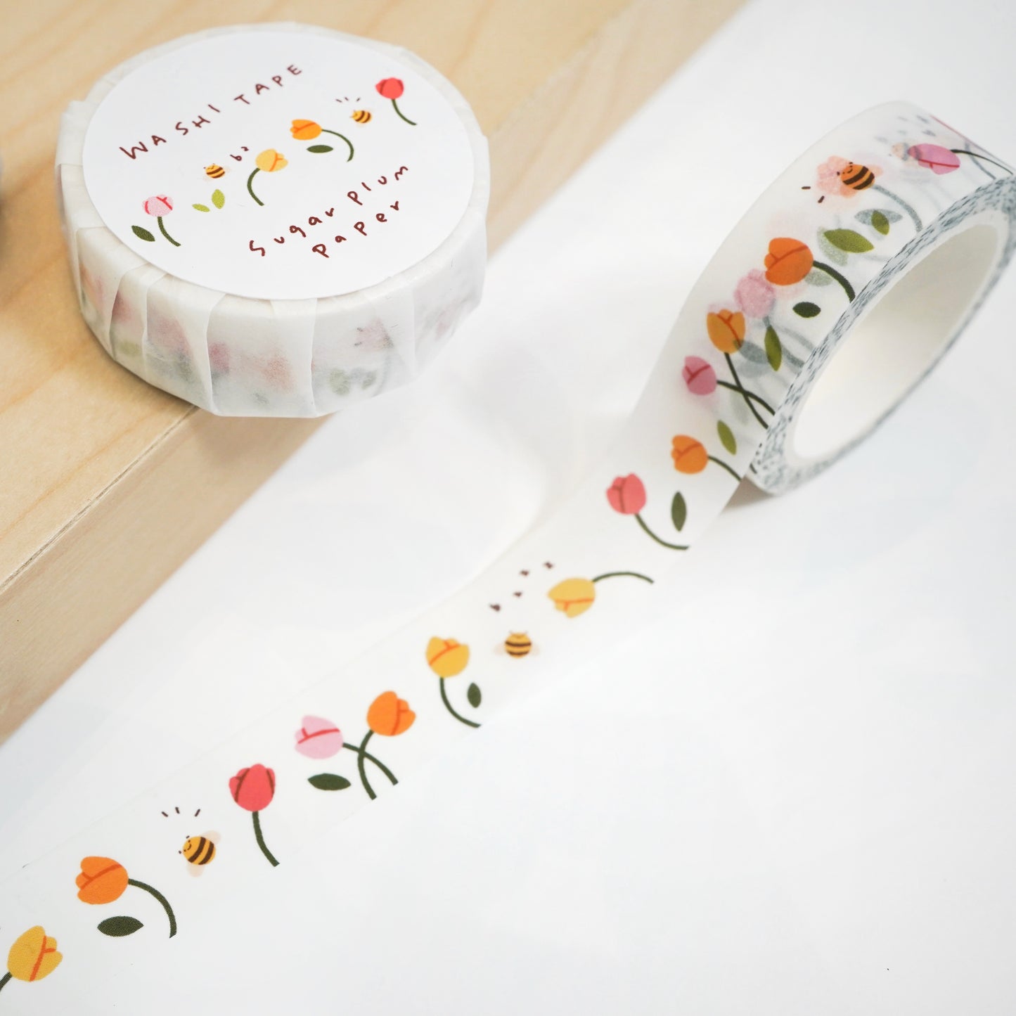 Tulip Garden - Washi Tape - 15mm x 10m