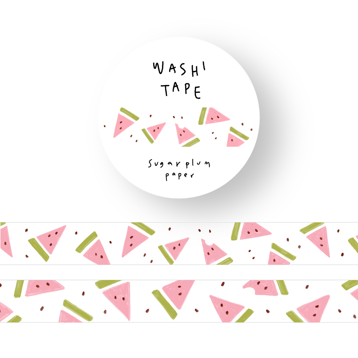 [B-GRADE] Watermelon - Washi Tape - 15mm x 10m
