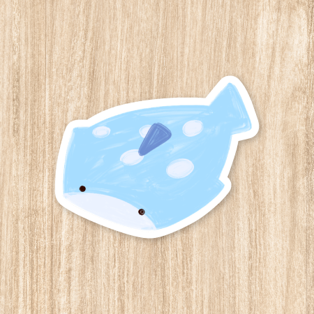 Whale Shark - Vinyl Sticker
