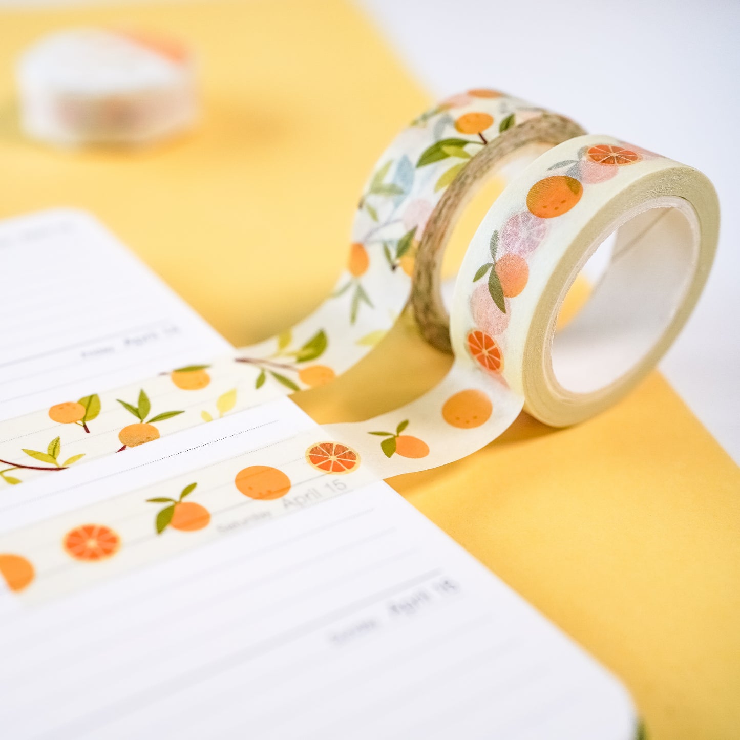 Washi Tape 15mm x 10m | Fruit Collection