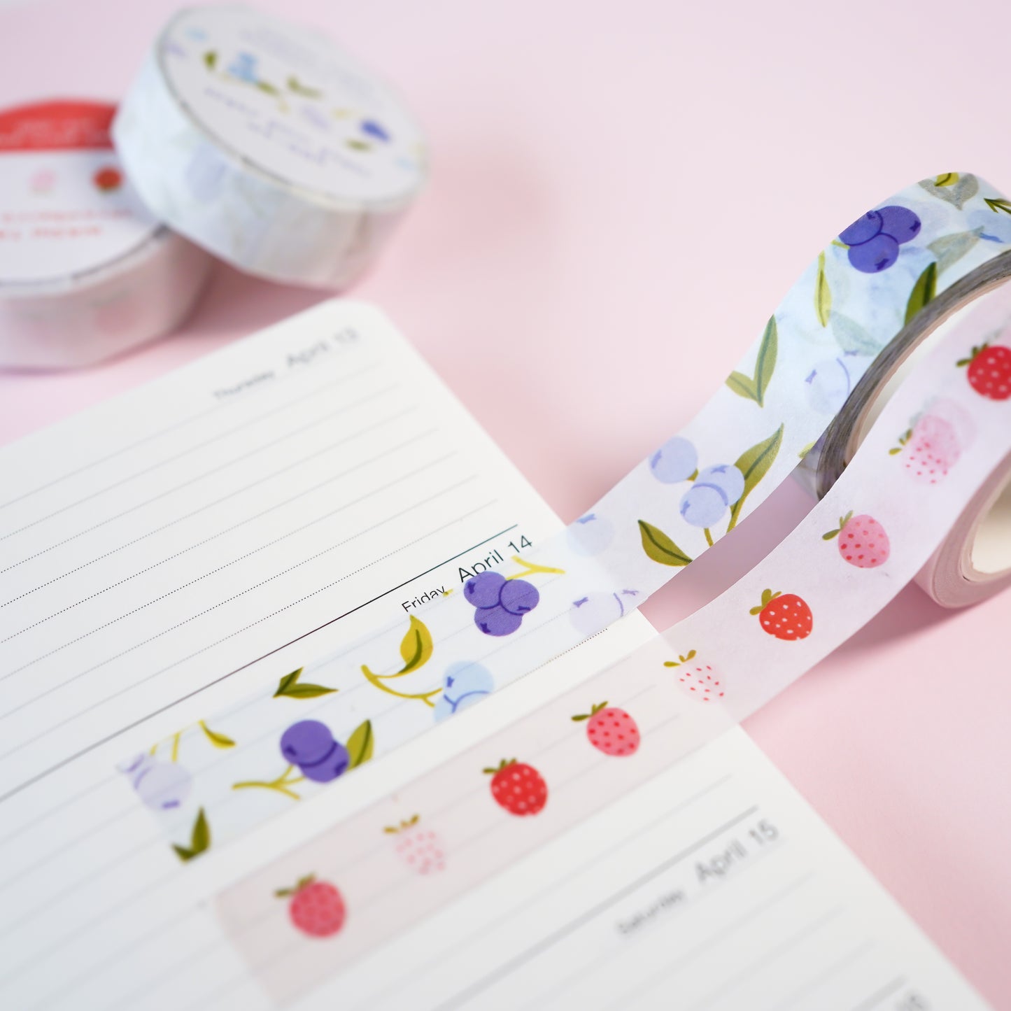 Washi Tape 15mm x 10m | Fruit Collection