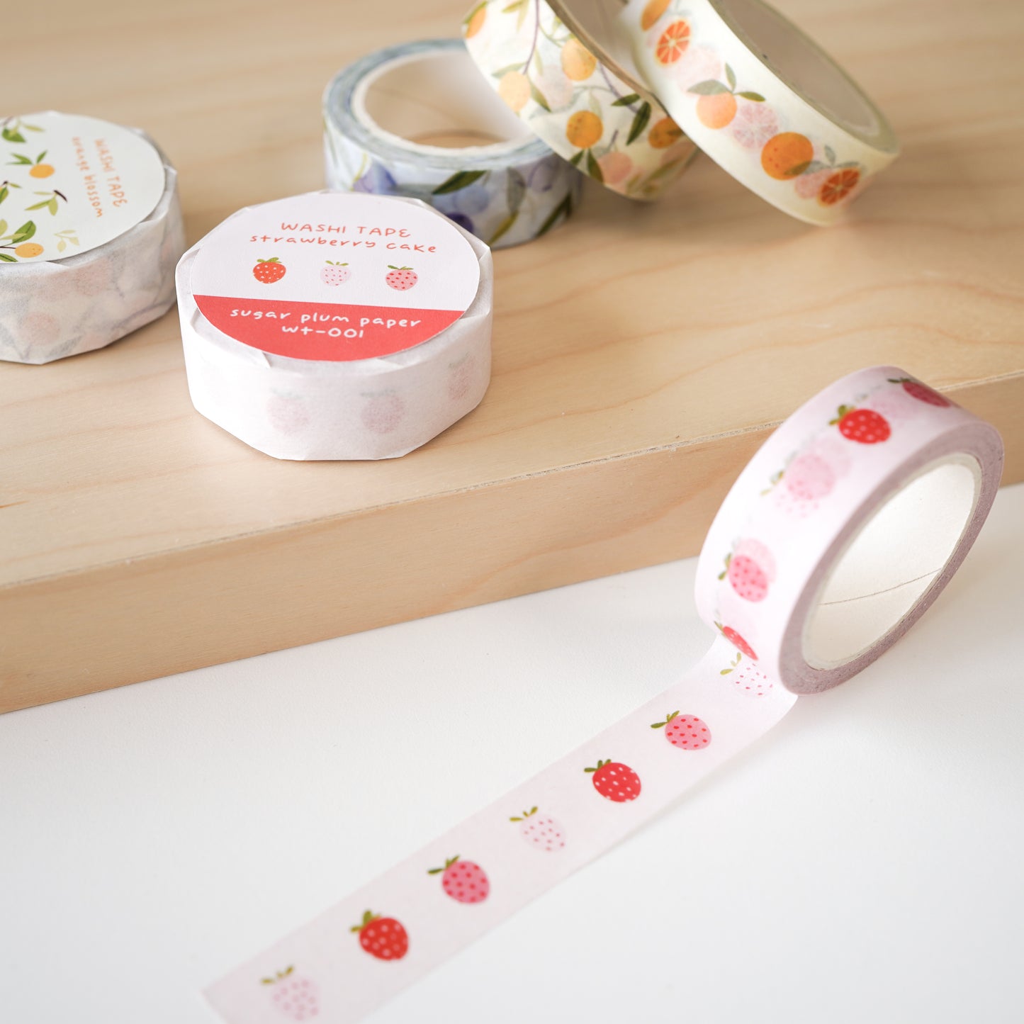 Washi Tape 15mm x 10m | Fruit Collection